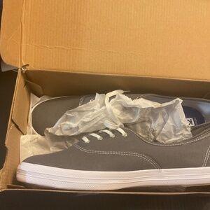 Keds size 12 women grey New in Box